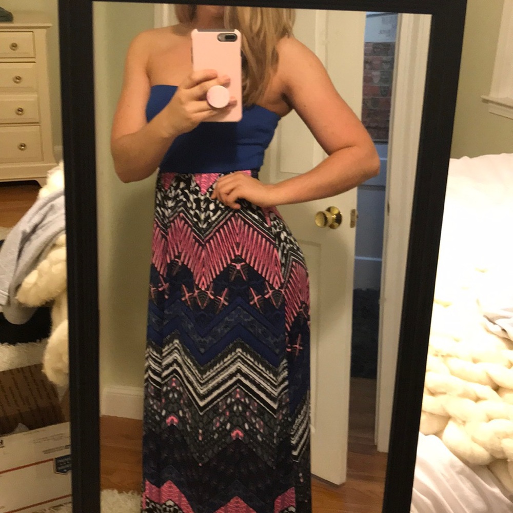 Colorful maxi dress 👗